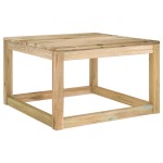 vidaXL Set mobilier de grădină, 2 piese, lemn de pin tratat verde vidaXL Set mobilier de grădină, 2 piese, lemn de pin tratat verde