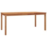 vidaXL Set mobilier de grădină, 9 piese, lemn masiv de tec