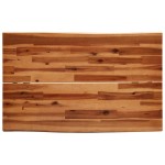 vidaXL Set de masă din 3 piese, margini naturale, lemn masiv de acacia vidaXL Set de masă din 3 piese, margini naturale, lemn masiv de acacia