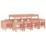 vidaXL Set mobilier pentru grădină, 13 piese, lemn masiv douglas