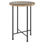 vidaXL Set mobilier de grădină, 5 piese, poliratan