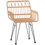 vidaXL Set mobilier de grădină, 5 piese, poliratan vidaXL Set mobilier de grădină, 5 piese, poliratan