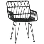 vidaXL Set mobilier de grădină, 9 piese, poliratan vidaXL Set mobilier de grădină, 9 piese, poliratan