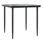 vidaXL Set mobilier de grădină, 5 piese, poliratan