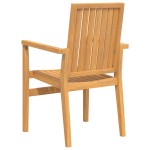 vidaXL Set mobilier pentru grădină, 3 piese, lemn masiv de tec