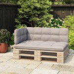 vidaXL Spătar pentru canapea din paleți, alb, 110 cm, fier vidaXL Spătar pentru canapea din paleți, alb, 110 cm, fier