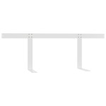 vidaXL Spătar pentru canapea din paleți, alb, 110 cm, fier vidaXL Spătar pentru canapea din paleți, alb, 110 cm, fier