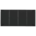 vidaXL Set mobilier de grădină cu perne, 9 piese, negru, poliratan vidaXL Set mobilier de grădină cu perne, 9 piese, negru, poliratan