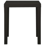 vidaXL Masă de grădină, antracit, 79x65x72 cm, plastic vidaXL Masă de grădină, antracit, 79x65x72 cm, plastic