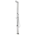 vidaXL Duș pentru grădină, 220 cm, oțel inoxidabil vidaXL Duș pentru grădină, 220 cm, oțel inoxidabil
