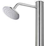 vidaXL Duș pentru grădină, 215 cm, oțel inoxidabil vidaXL Duș pentru grădină, 215 cm, oțel inoxidabil