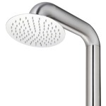 vidaXL Duș pentru grădină, 225 cm, oțel inoxidabil vidaXL Duș pentru grădină, 225 cm, oțel inoxidabil