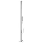vidaXL Duș pentru grădină, 220 cm, oțel inoxidabil vidaXL Duș pentru grădină, 220 cm, oțel inoxidabil