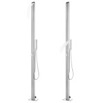 vidaXL Duș pentru grădină, 220 cm, oțel inoxidabil vidaXL Duș pentru grădină, 220 cm, oțel inoxidabil