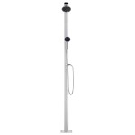 vidaXL Duș de grădină, 215 cm, aluminiu