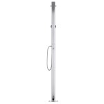 vidaXL Duș de grădină, 215 cm, aluminiu