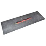 vidaXL Covoraș bucătărie, lavabil, imprimeu ardei, 60x300 cm vidaXL Covoraș bucătărie, lavabil, imprimeu ardei, 60x300 cm