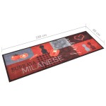 vidaXL Covoraș bucătărie, lavabil, tomate, 60 x 180 cm vidaXL Covoraș bucătărie, lavabil, tomate, 60 x 180 cm