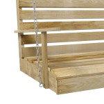 vidaXL Bancă balansoar, 155x65x60 cm, lemn tratat de pin vidaXL Bancă balansoar, 155x65x60 cm, lemn tratat de pin