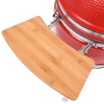 vidaXL Grătar cu afumătoare Kamado, 76 cm, ceramică vidaXL Grătar cu afumătoare Kamado, 76 cm, ceramică