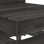 vidaXL Canapea grădină din paleți de mijloc gri lemn pin verde tratat vidaXL Canapea grădină din paleți de mijloc gri lemn pin verde tratat