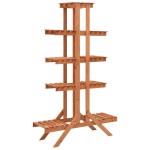 vidaXL Suport jardinieră, 83x25x132 cm, lemn masiv de brad vidaXL Suport jardinieră, 83x25x132 cm, lemn masiv de brad