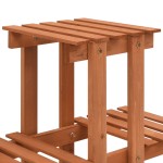 vidaXL Suport jardinieră, 83x25x132 cm, lemn masiv de brad vidaXL Suport jardinieră, 83x25x132 cm, lemn masiv de brad