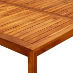 vidaXL Măsuță de cafea de grădină 110x110x45 cm lemn masiv acacia vidaXL Măsuță de cafea de grădină 110x110x45 cm lemn masiv acacia