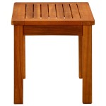 vidaXL Măsuță de cafea de grădină, 50x35x36 cm, lemn masiv acacia vidaXL Măsuță de cafea de grădină, 50x35x36 cm, lemn masiv acacia