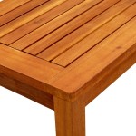 vidaXL Măsuță de cafea de grădină, 50x35x36 cm, lemn masiv acacia vidaXL Măsuță de cafea de grădină, 50x35x36 cm, lemn masiv acacia