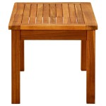 vidaXL Măsuță de cafea de grădină, 70x40x36 cm, lemn masiv acacia vidaXL Măsuță de cafea de grădină, 70x40x36 cm, lemn masiv acacia