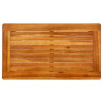 vidaXL Măsuță de cafea de grădină, 70x40x36 cm, lemn masiv acacia vidaXL Măsuță de cafea de grădină, 70x40x36 cm, lemn masiv acacia