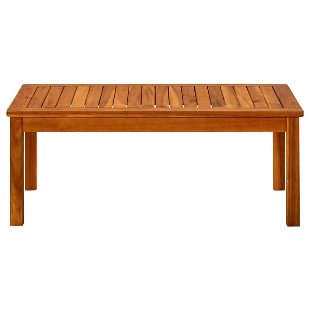 vidaXL Măsuță de cafea de grădină, 90x50x36 cm, lemn masiv acacia