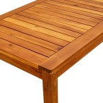 vidaXL Măsuță de cafea de grădină, 90x50x36 cm, lemn masiv acacia vidaXL Măsuță de cafea de grădină, 90x50x36 cm, lemn masiv acacia