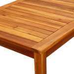 vidaXL Măsuță de cafea de grădină 110x60x45 cm lemn masiv acacia vidaXL Măsuță de cafea de grădină 110x60x45 cm lemn masiv acacia