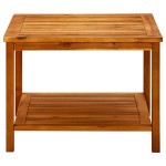 vidaXL Măsuță de cafea, 60x60x45 cm, lemn masiv de acacia vidaXL Măsuță de cafea, 60x60x45 cm, lemn masiv de acacia