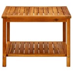 vidaXL Măsuță de cafea, 60x60x45 cm, lemn masiv de acacia vidaXL Măsuță de cafea, 60x60x45 cm, lemn masiv de acacia