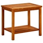vidaXL Măsuță de cafea, 50x35x45 cm, lemn masiv de acacia vidaXL Măsuță de cafea, 50x35x45 cm, lemn masiv de acacia