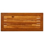 vidaXL Masă consolă de grădină 80x35x75 cm lemn masiv de acacia vidaXL Masă consolă de grădină 80x35x75 cm lemn masiv de acacia