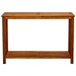 vidaXL Masă consolă de grădină 110x40x75 cm lemn masiv de acacia vidaXL Masă consolă de grădină 110x40x75 cm lemn masiv de acacia