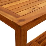 vidaXL Masă consolă de grădină 110x40x75 cm lemn masiv de acacia vidaXL Masă consolă de grădină 110x40x75 cm lemn masiv de acacia