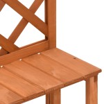 vidaXL Suport plante cu spalier, 70x42x115 cm, lemn masiv de brad vidaXL Suport plante cu spalier, 70x42x115 cm, lemn masiv de brad