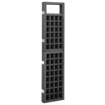vidaXL Separator cameră cu 3 panouri negru 121x180 cm nuiele lemn brad vidaXL Separator cameră cu 3 panouri negru 121x180 cm nuiele lemn brad