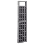 vidaXL Separator cameră cu 3 panouri, gri, 121x180 cm nuiele lemn brad vidaXL Separator cameră cu 3 panouri, gri, 121x180 cm nuiele lemn brad
