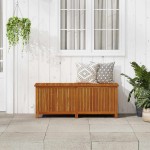 vidaXL Ladă de depozitare grădină, 150x50x58 cm, lemn masiv de acacia vidaXL Ladă de depozitare grădină, 150x50x58 cm, lemn masiv de acacia