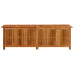 vidaXL Ladă de depozitare grădină, 175x50x58 cm, lemn masiv de acacia vidaXL Ladă de depozitare grădină, 175x50x58 cm, lemn masiv de acacia