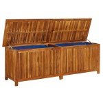 vidaXL Ladă de depozitare grădină, 175x50x58 cm, lemn masiv de acacia vidaXL Ladă de depozitare grădină, 175x50x58 cm, lemn masiv de acacia