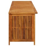 vidaXL Ladă de depozitare grădină, 200x50x58 cm, lemn masiv de acacia vidaXL Ladă de depozitare grădină, 200x50x58 cm, lemn masiv de acacia