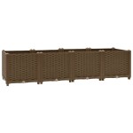 vidaXL Strat înălțat, 160x40x38 cm, polipropilenă vidaXL Strat înălțat, 160x40x38 cm, polipropilenă