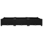 vidaXL Strat înălțat, 120x40x23 cm, polipropilenă vidaXL Strat înălțat, 120x40x23 cm, polipropilenă